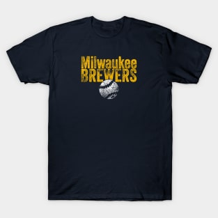 Brewers Vintage Weathered T-Shirt